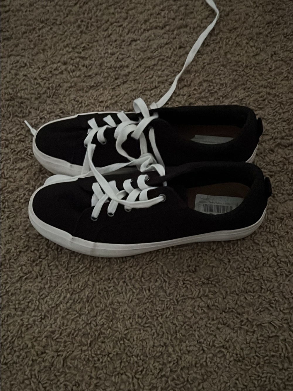 Converse Black and White Low-Top Sneakers